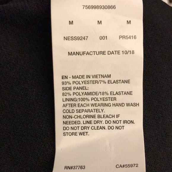 Nike Striped Tankini Swimsuit Top - Picture 4 of 4